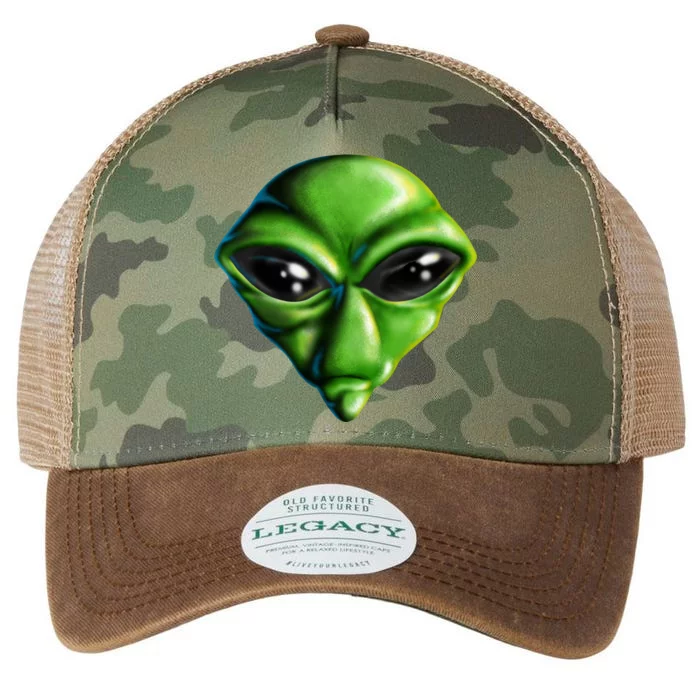 Alien Head Legacy Tie Dye Trucker Hat