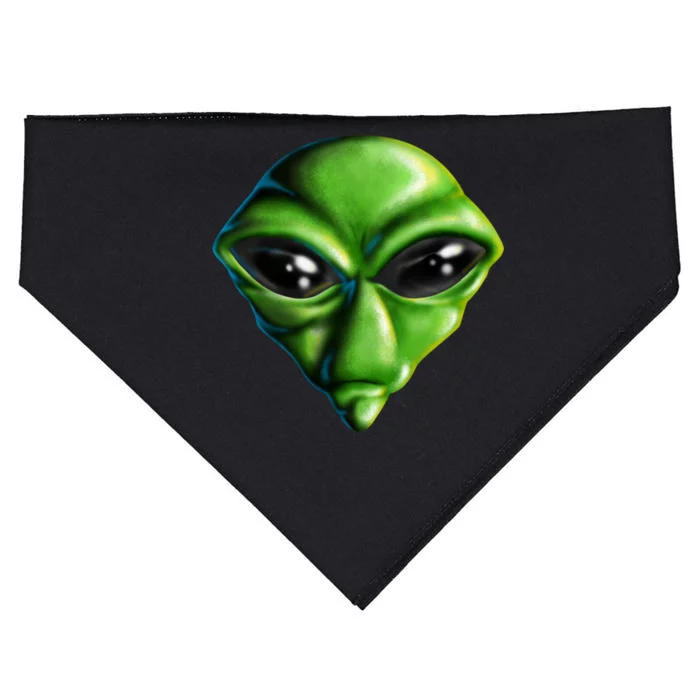 Alien Head USA-Made Doggie Bandana