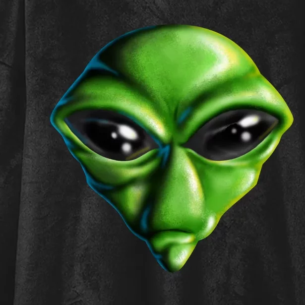 Alien Head Hooded Wearable Blanket