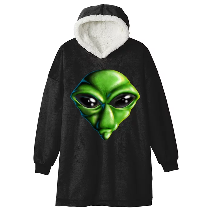 Alien Head Hooded Wearable Blanket