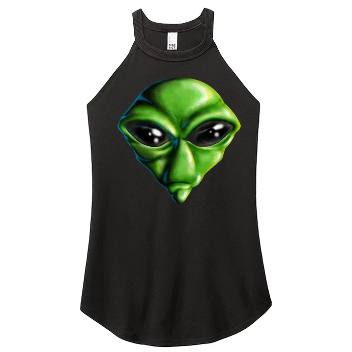 Alien Head Women’s Perfect Tri Rocker Tank