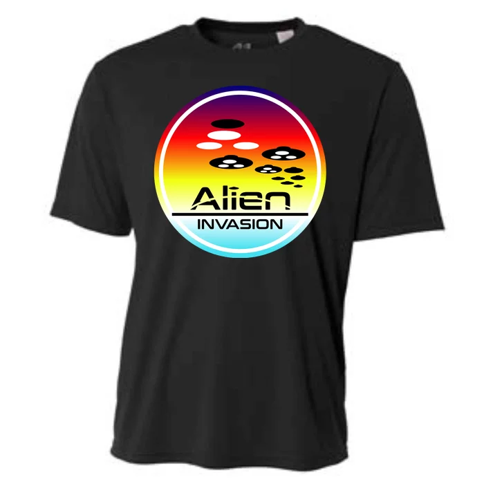 Alien Invasion Cooling Performance Crew T-Shirt