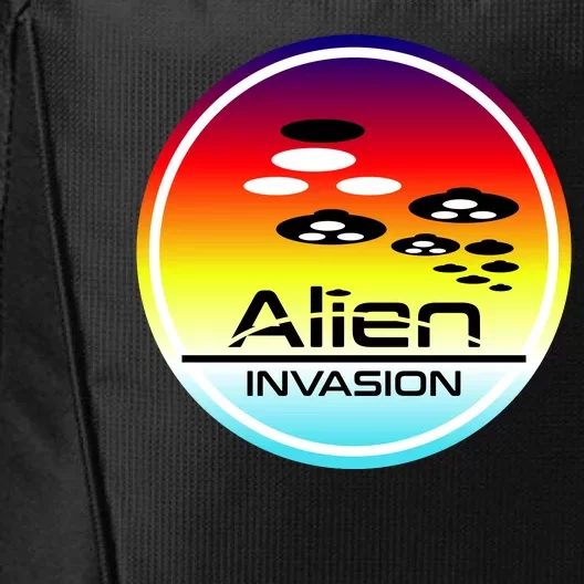 Alien Invasion City Backpack