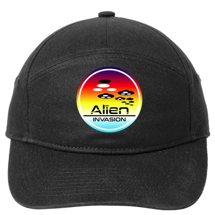 Alien Invasion 7-Panel Snapback Hat