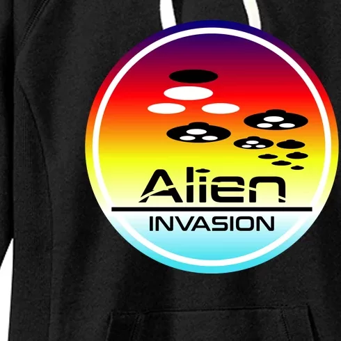 Alien Invasion Women's Fleece Hoodie