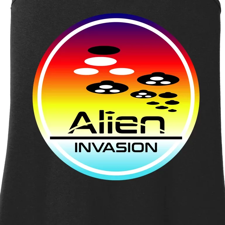 Alien Invasion Ladies Essential Tank