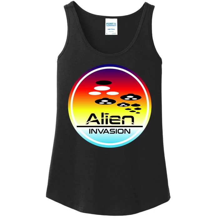 Alien Invasion Ladies Essential Tank