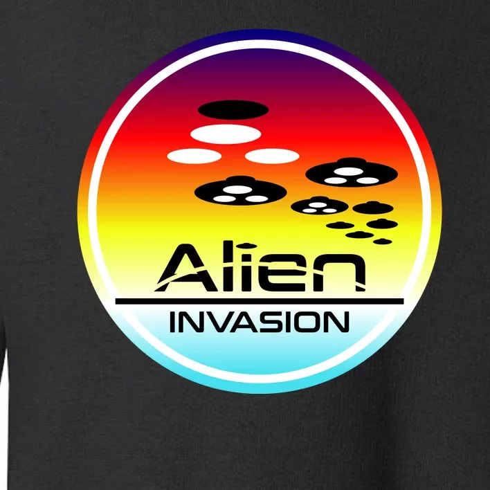 Alien Invasion Toddler Sweatshirt