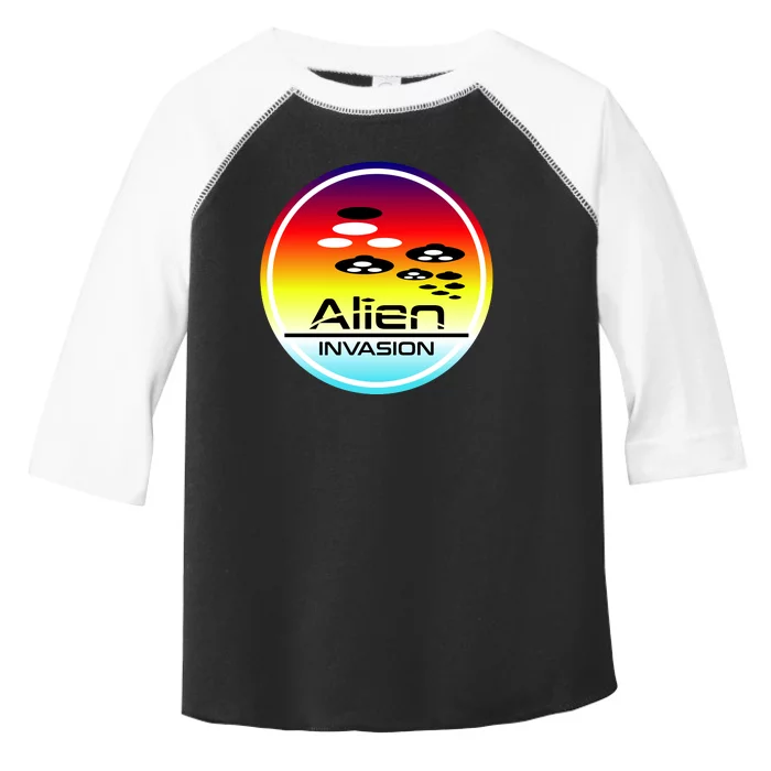 Alien Invasion Toddler Fine Jersey T-Shirt