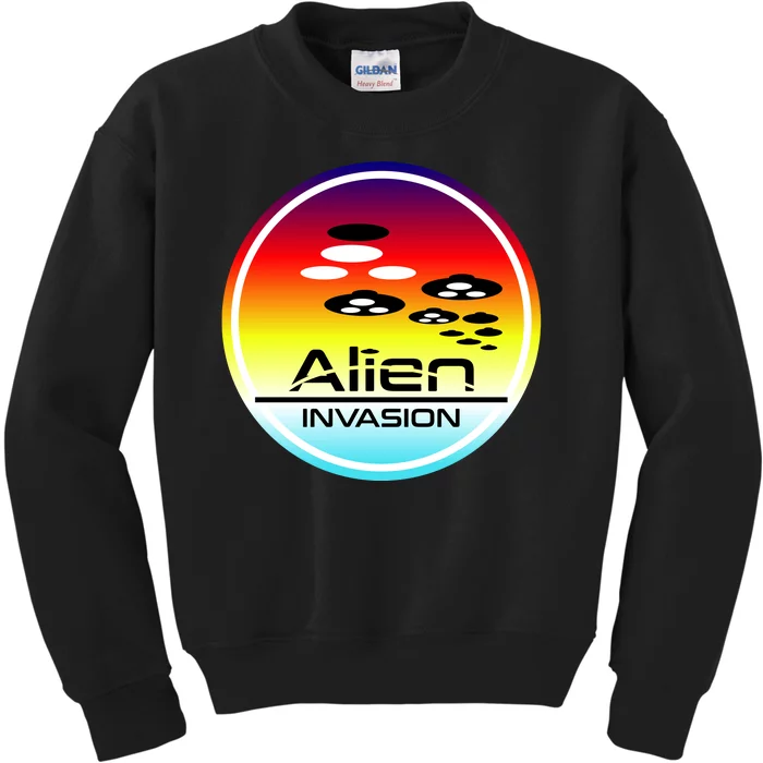 Alien Invasion Kids Sweatshirt