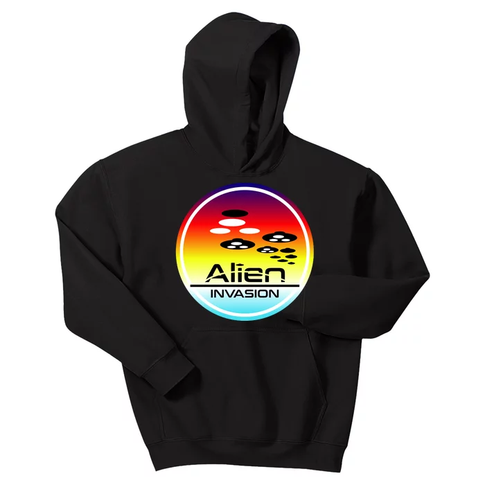 Alien Invasion Kids Hoodie