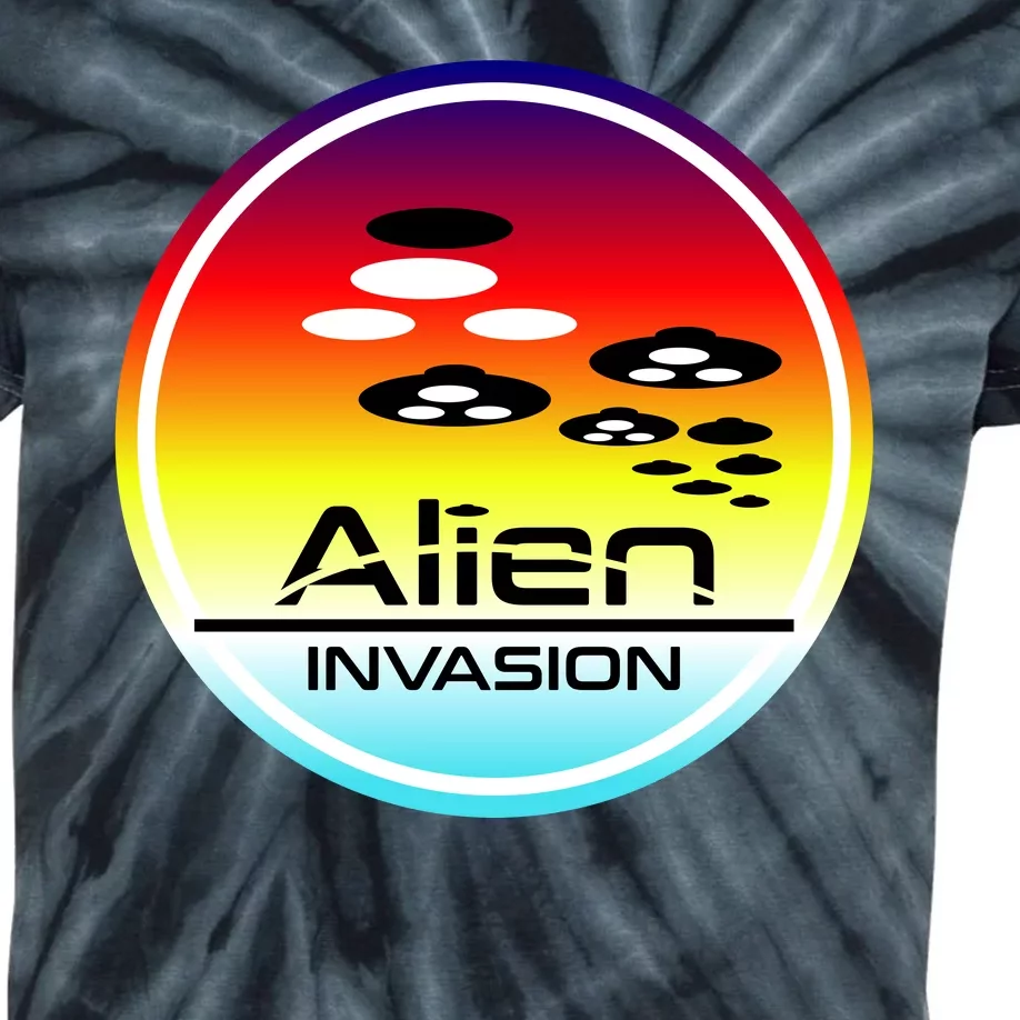 Alien Invasion Kids Tie-Dye T-Shirt