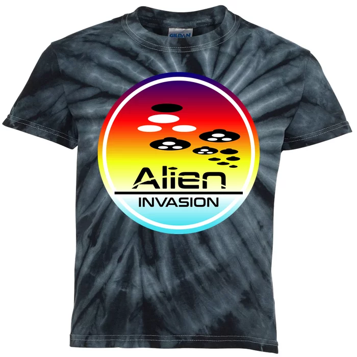 Alien Invasion Kids Tie-Dye T-Shirt