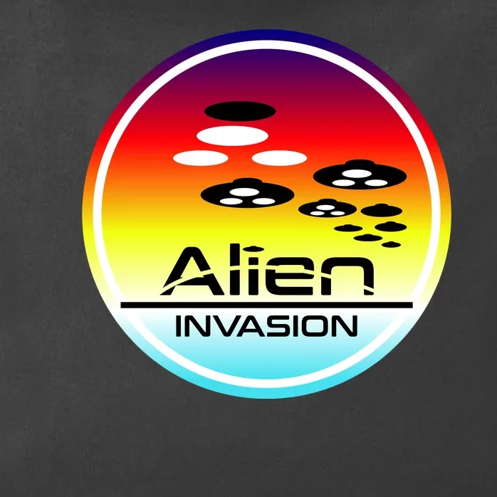 Alien Invasion Zip Tote Bag