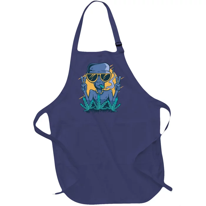 Alien Joint Full-Length Apron With Pocket