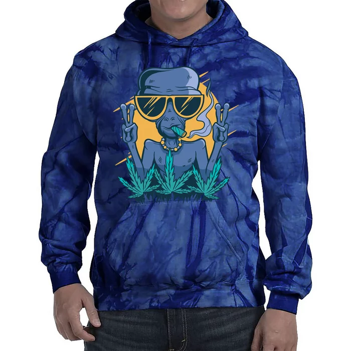 Alien Joint Tie Dye Hoodie