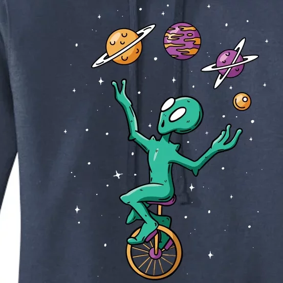 Alien Juggler Women's Pullover Hoodie