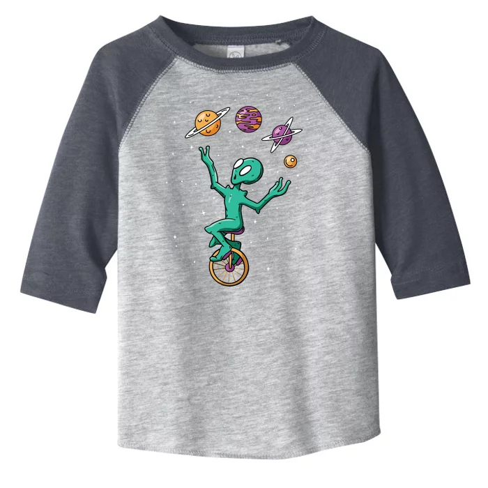 Alien Juggler Toddler Fine Jersey T-Shirt