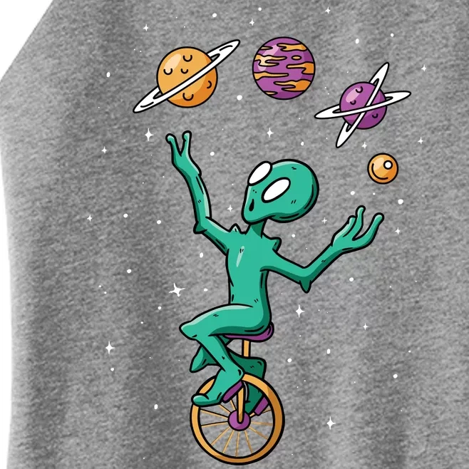 Alien Juggler Women’s Perfect Tri Rocker Tank