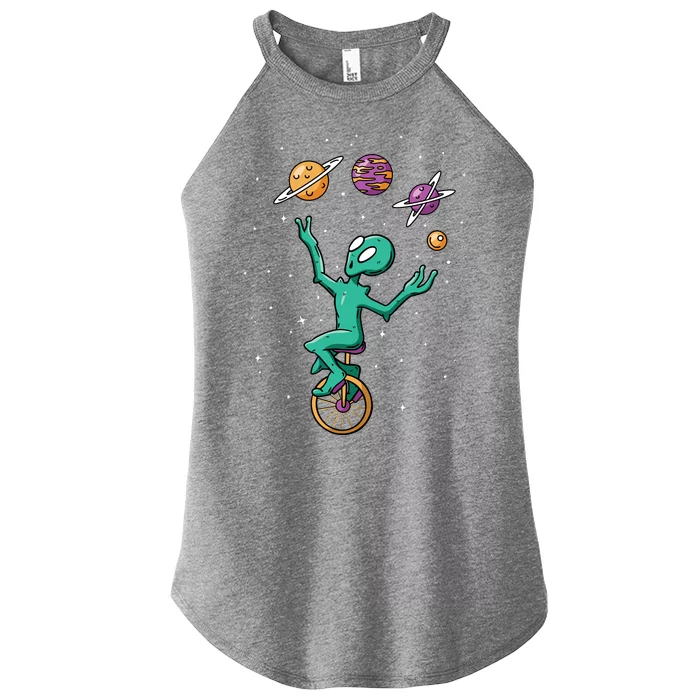 Alien Juggler Women’s Perfect Tri Rocker Tank