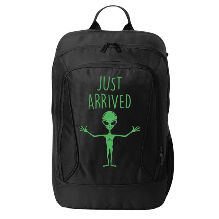 Alien Just Arrived City Backpack