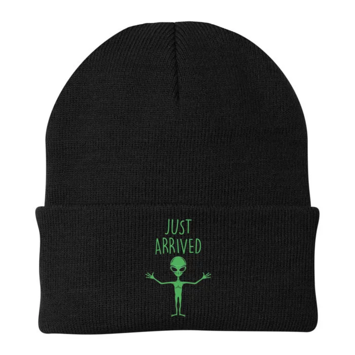 Alien Just Arrived Knit Cap Winter Beanie