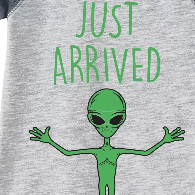 Alien Just Arrived Infant Baby Jersey Bodysuit