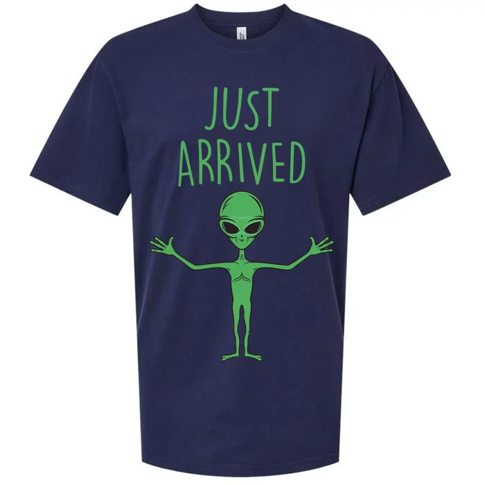 Alien Just Arrived Sueded Cloud Jersey T-Shirt