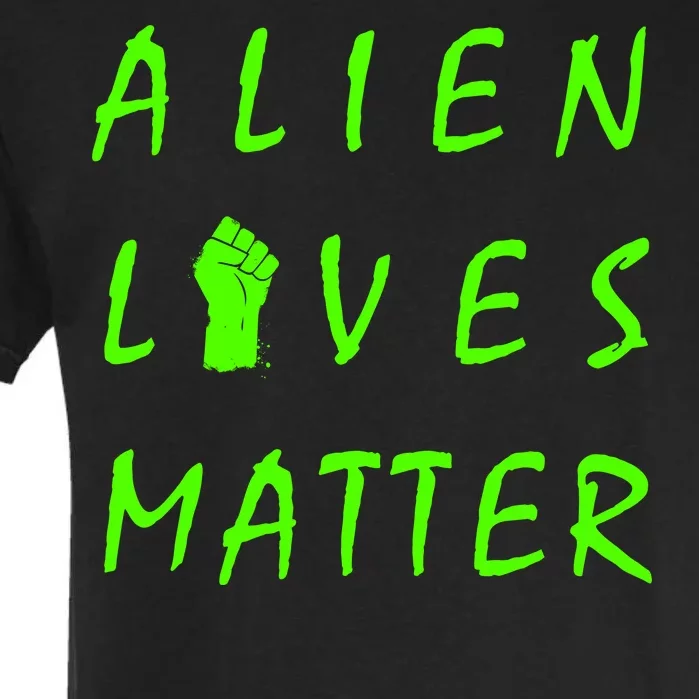 Alien Lives Matter Garment-Dyed Heavyweight T-Shirt