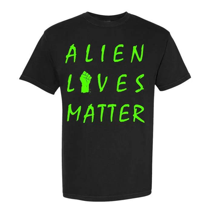 Alien Lives Matter Garment-Dyed Heavyweight T-Shirt