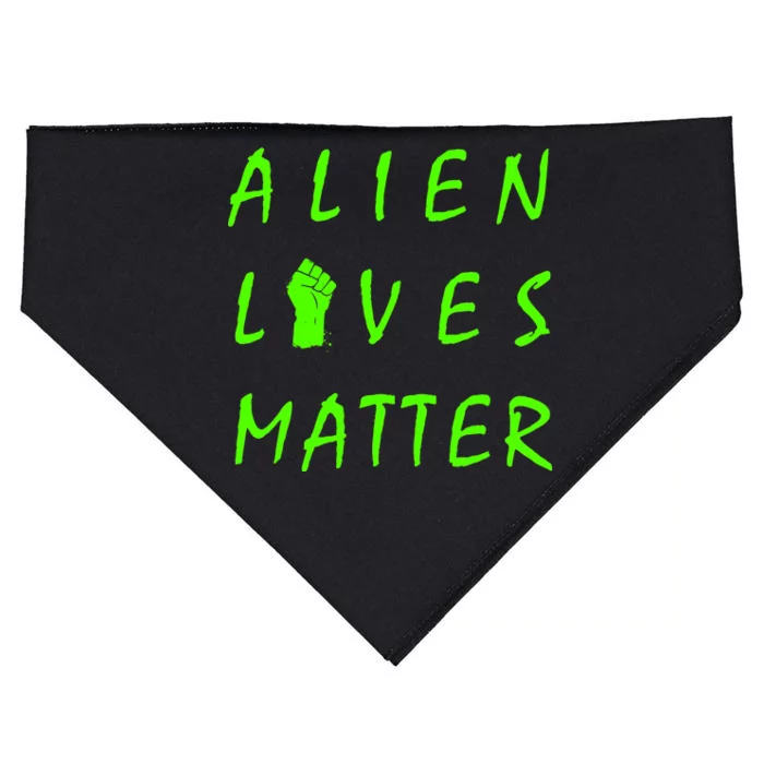 Alien Lives Matter USA-Made Doggie Bandana