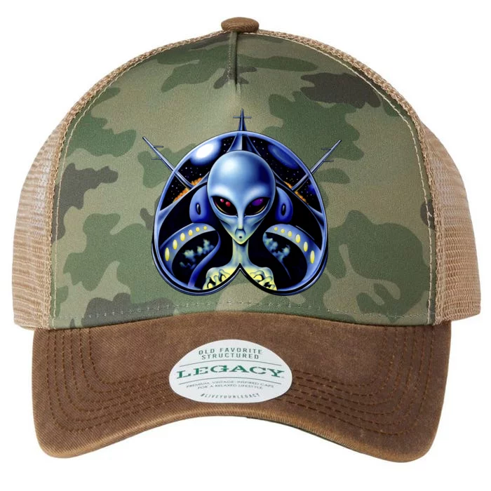 Alien Pilot Legacy Tie Dye Trucker Hat