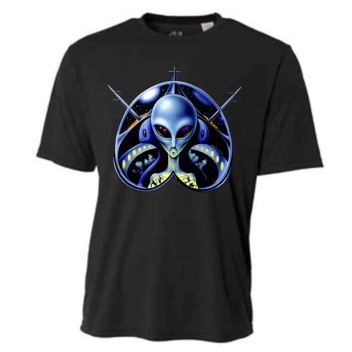 Alien Pilot Cooling Performance Crew T-Shirt