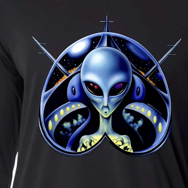 Alien Pilot Cooling Performance Long Sleeve Crew