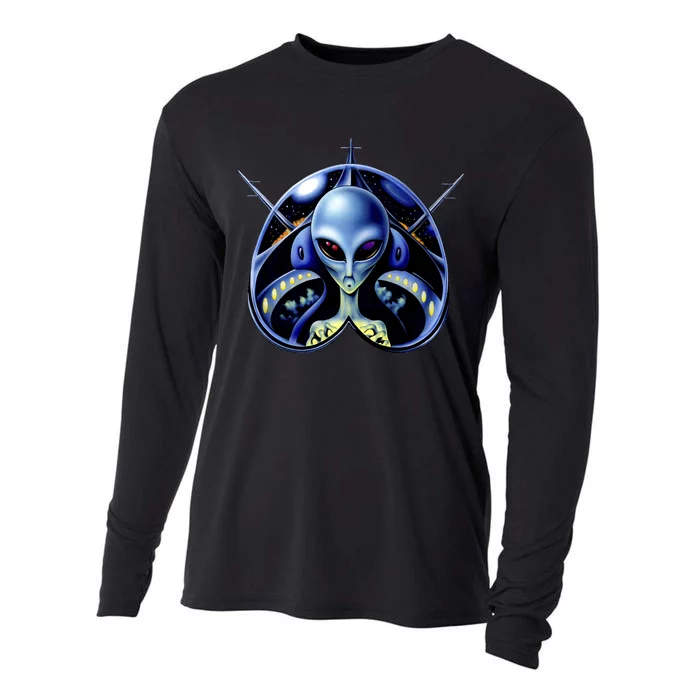 Alien Pilot Cooling Performance Long Sleeve Crew