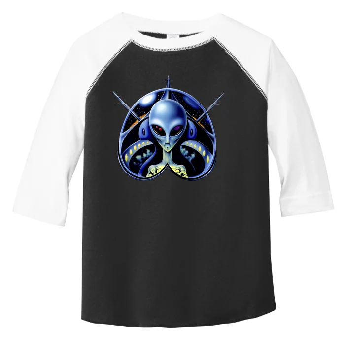 Alien Pilot Toddler Fine Jersey T-Shirt