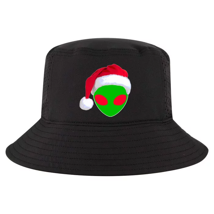 Alien Santa Claus Hat Christmas Logo Cool Comfort Performance Bucket Hat