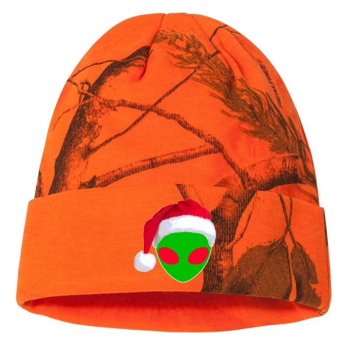 Alien Santa Claus Hat Christmas Logo Kati - 12in Camo Beanie