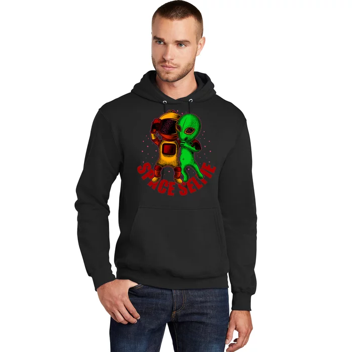 Alien Space Selfie Hoodie