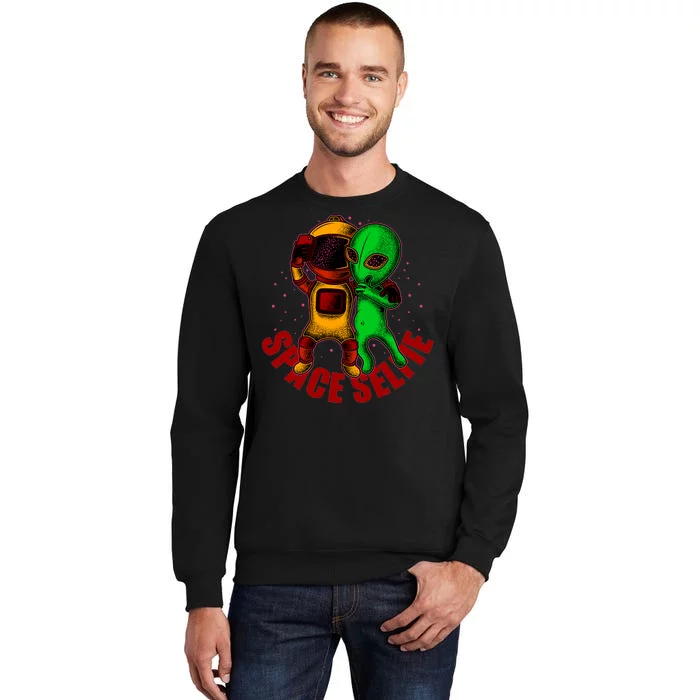 Alien Space Selfie Sweatshirt