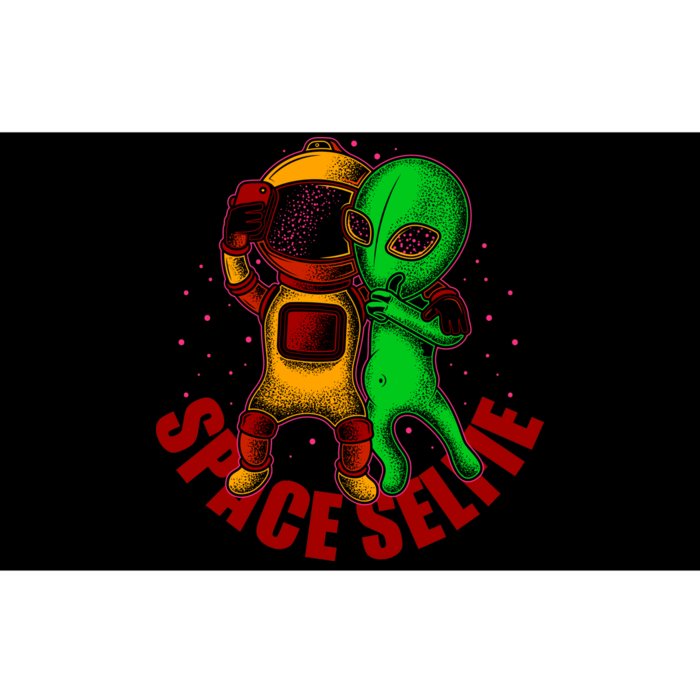 Alien Space Selfie Bumper Sticker