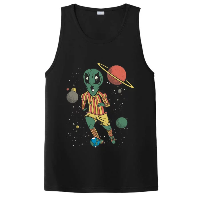 Alien Space Soccer Player Performance Tank