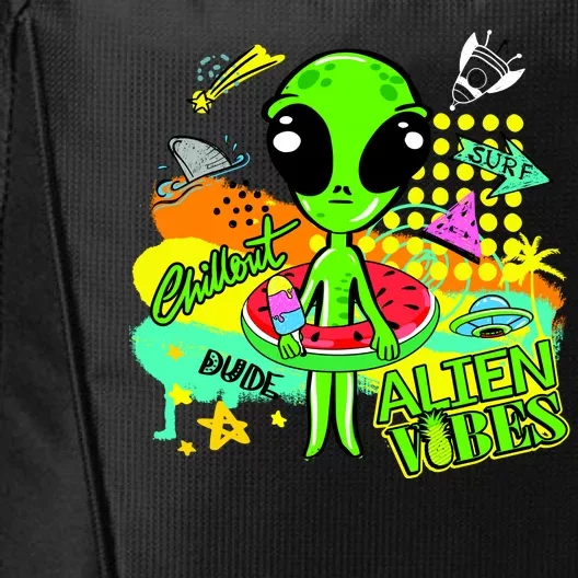 Alien Vibes Summertime City Backpack