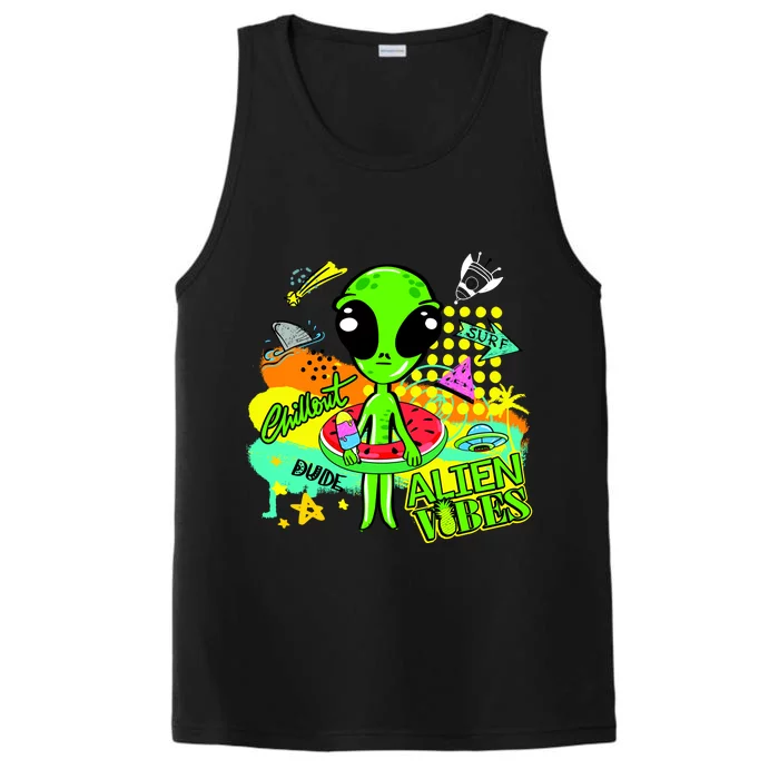 Alien Vibes Summertime Performance Tank