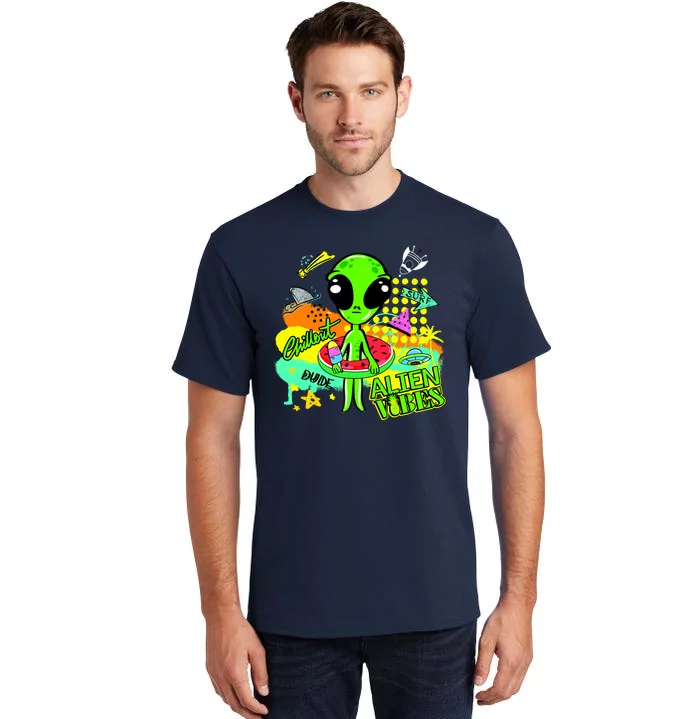 Alien Vibes Summertime Tall T-Shirt