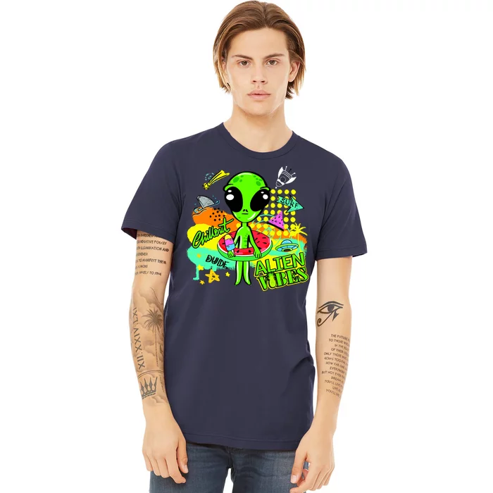 Alien Vibes Summertime Premium T-Shirt