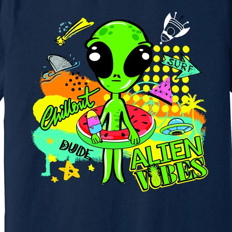 Alien Vibes Summertime Premium T-Shirt