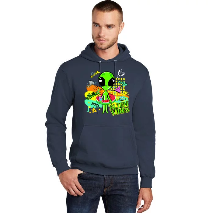 Alien Vibes Summertime Tall Hoodie