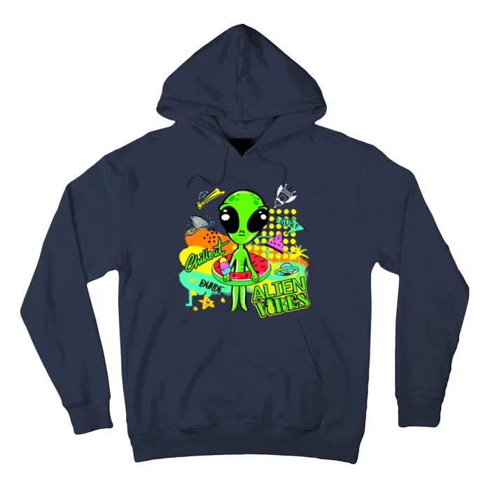 Alien Vibes Summertime Tall Hoodie