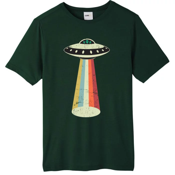 Alien Vintage UFO Space Ship ChromaSoft Performance T-Shirt